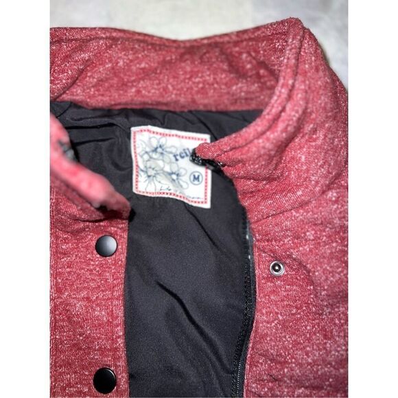 Outerwear Puffer Vest Snap Button & Zip Medium CAMPING HIKING FISHING - Picture 3 of 6